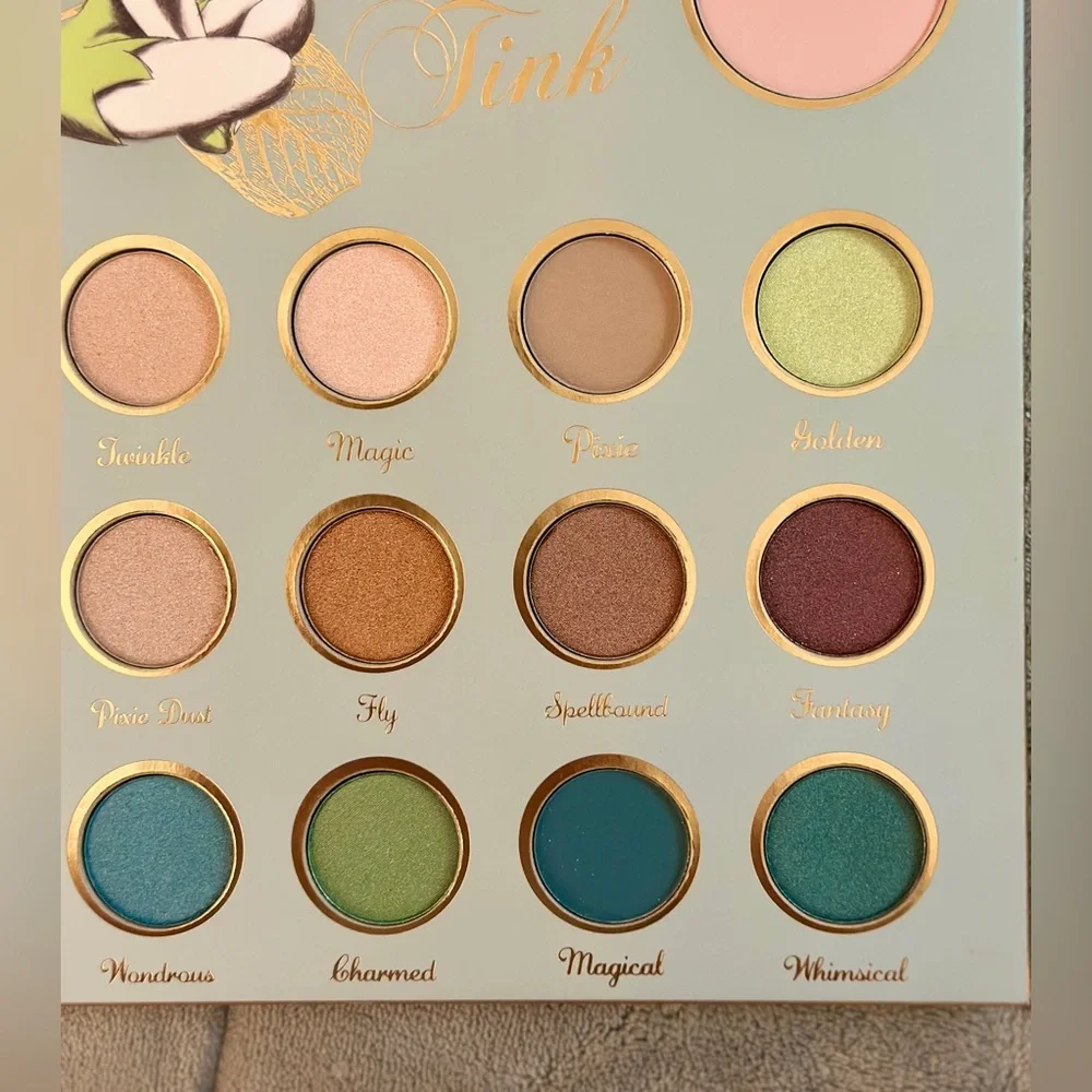Taste Beauty Disney Tinker Bell Face & Eyeshadow Palette- everything you need